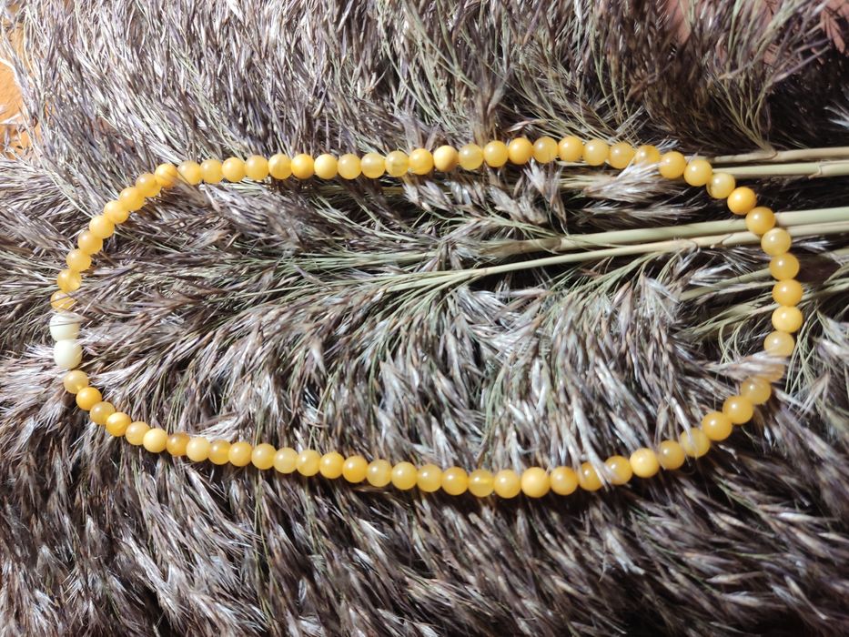 Бусы из натурального янтаря