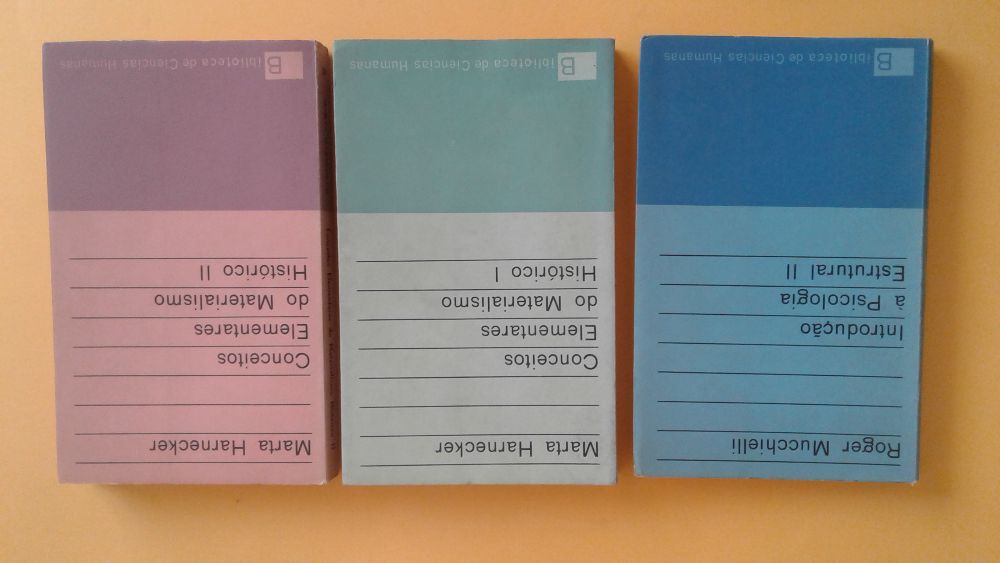 16 livros da "Biblioteca de Ciências Humanas" da Presença