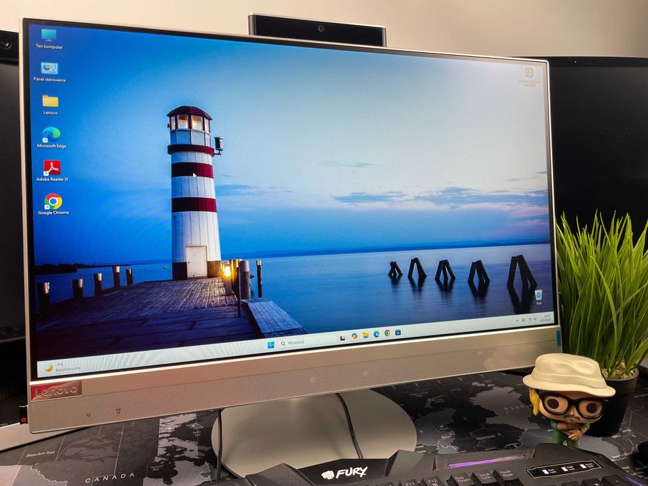 Komputer All-in-one Lenovo Ideacenter WIN11, 256GB SSD, 8GB Ram, WIFI