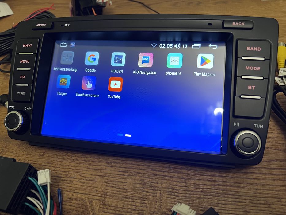 Магнітола Android Skoda Octavia 2 A5 2004-2013 GPS Car play Андроїд