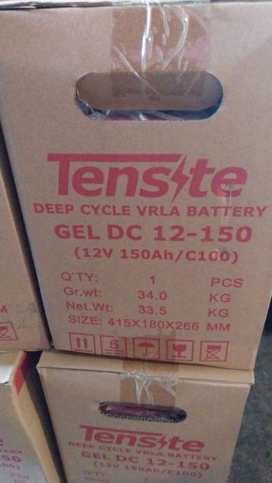 Bateria gel 150ah 12v vrla deep cycle