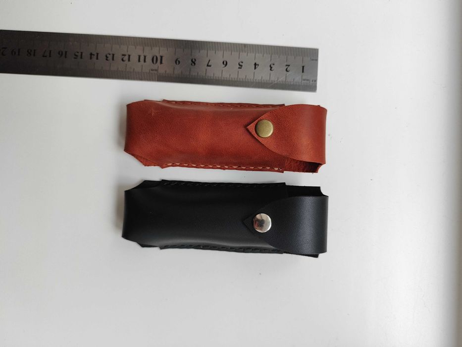 Чохол для ножа Opinel №8. Шкіряний, зі шкіри. Кожаный чехол Опинель