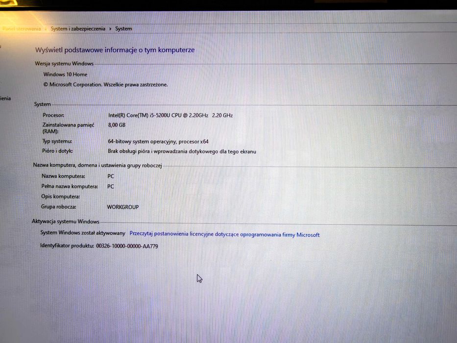 Laptop Lenovo Z70-80 80FG