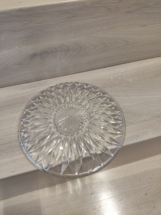 Talerz patera 24,5 cm szklana
