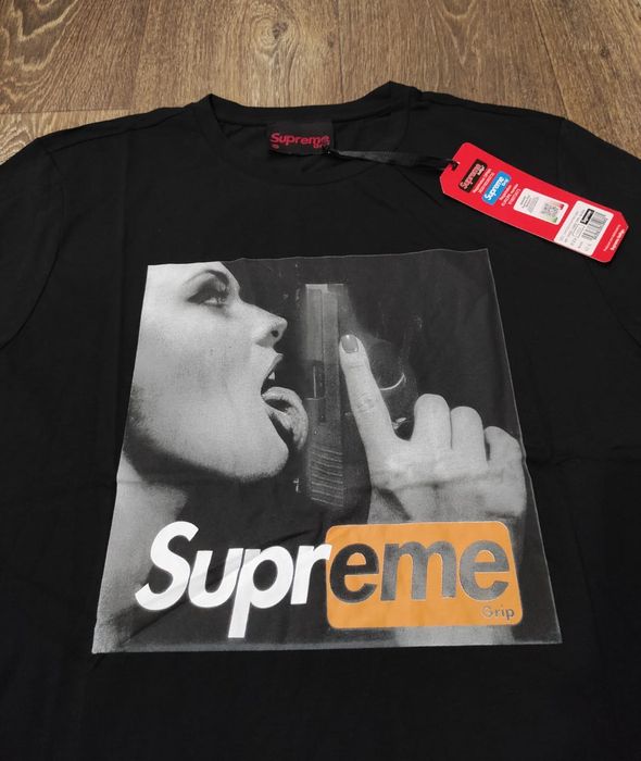L-XL Supreme grip оригінальна чоловіча футболка