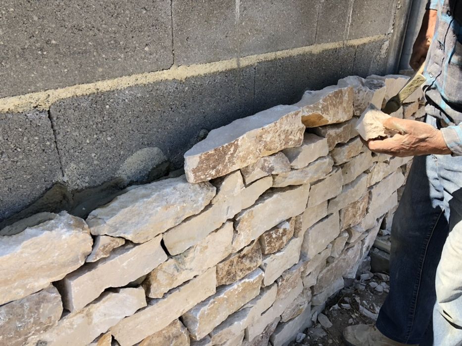 Taco 10 cm pedra rústica