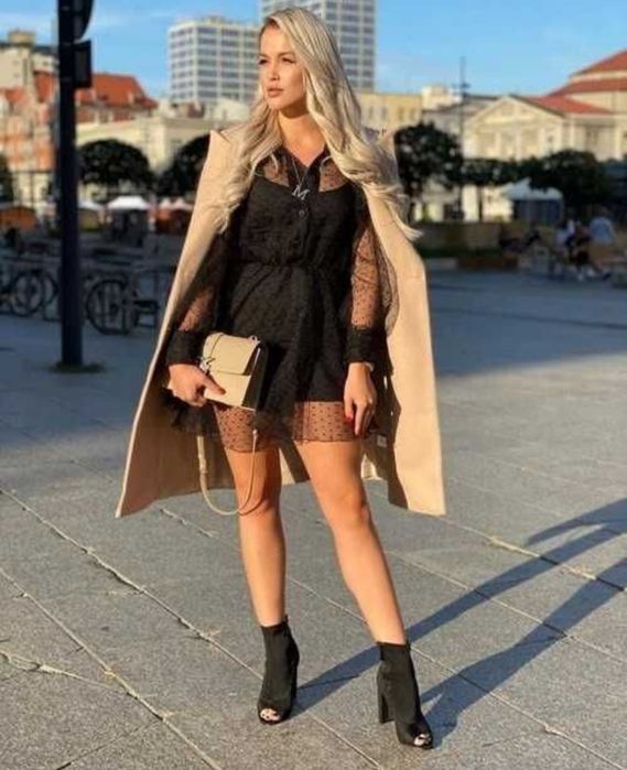 Botki satynowe 39 bez palcu