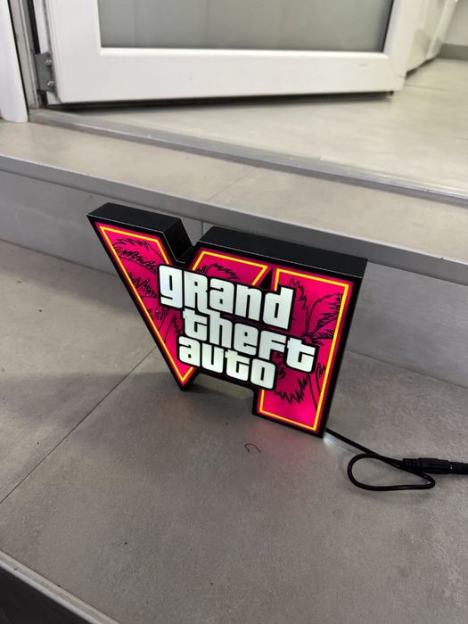 Led светильник  в стиле GTA6