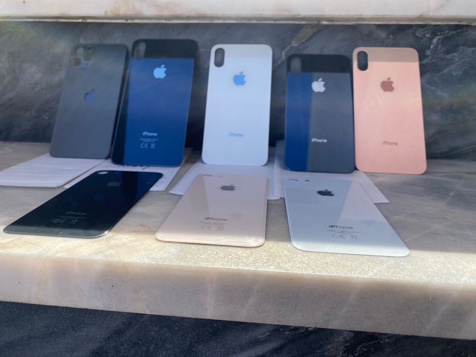 iPhone 8 X XS xs max 11 pro 1x vidro traseiro para chassis