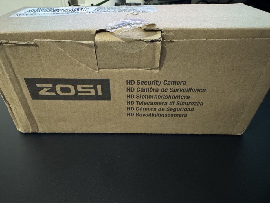 ZOSI 1080P Câmara de vigilância exterior para CCTV, visão noturna 36 m
