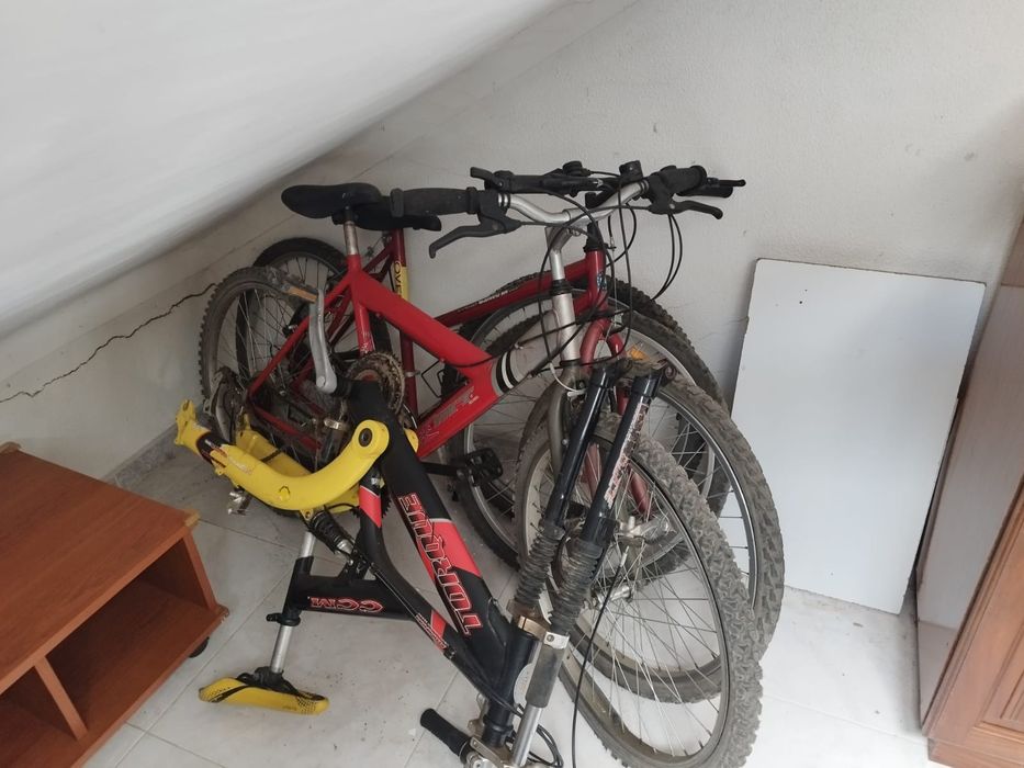 Bicicletas conjunto das 3