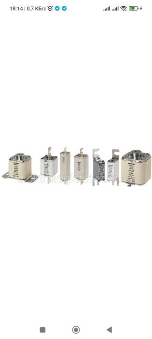 Предохранитель запобіжник gBat 50, 63, 100, 200,250,400,630,800,1000A