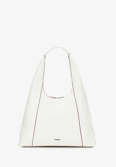 WITTCHEN Luksusowa Torebka worek trapezowa z rączką ecru