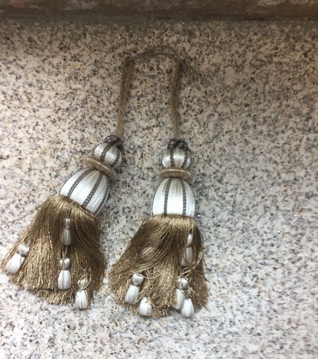 Par de Borlas antigas