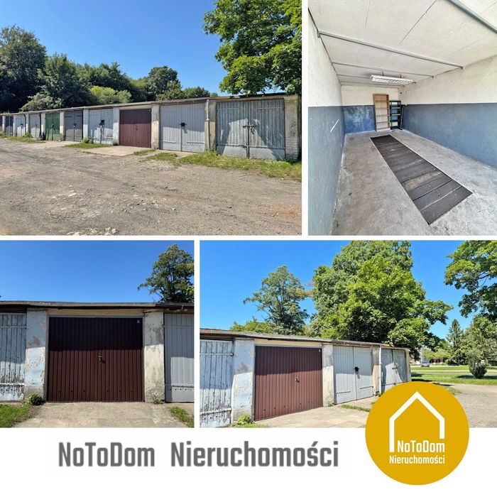 GARAŻ | 16,5 m² | Słupsk | ul. Piłsudskiego | Kanał | Prąd