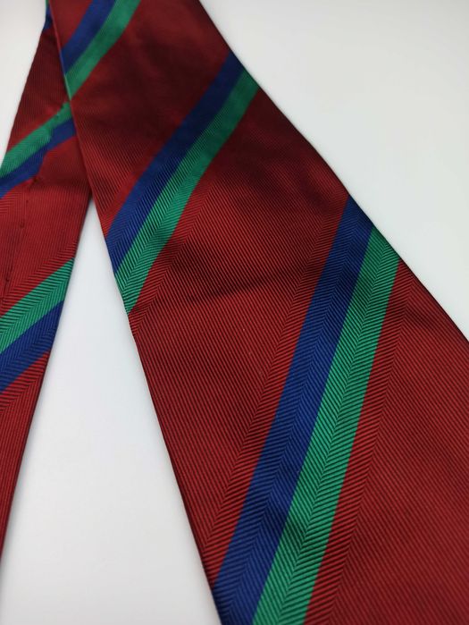 Yves Saint Laurent jedwabny krawat maj36