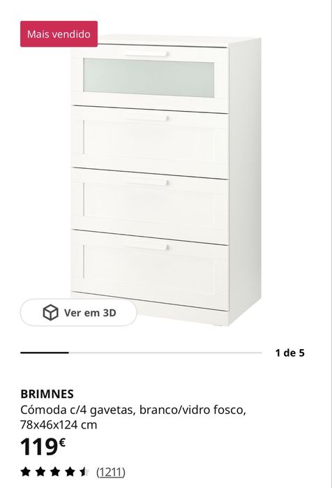 Comoda Brimnes Ikea