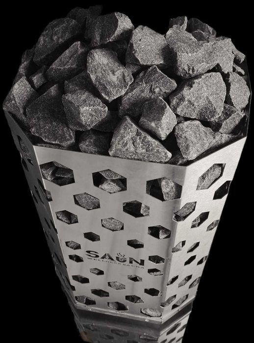 piec ze stali nierdzewnej do sauny SAuN 15,4-T + 100kg kamienia