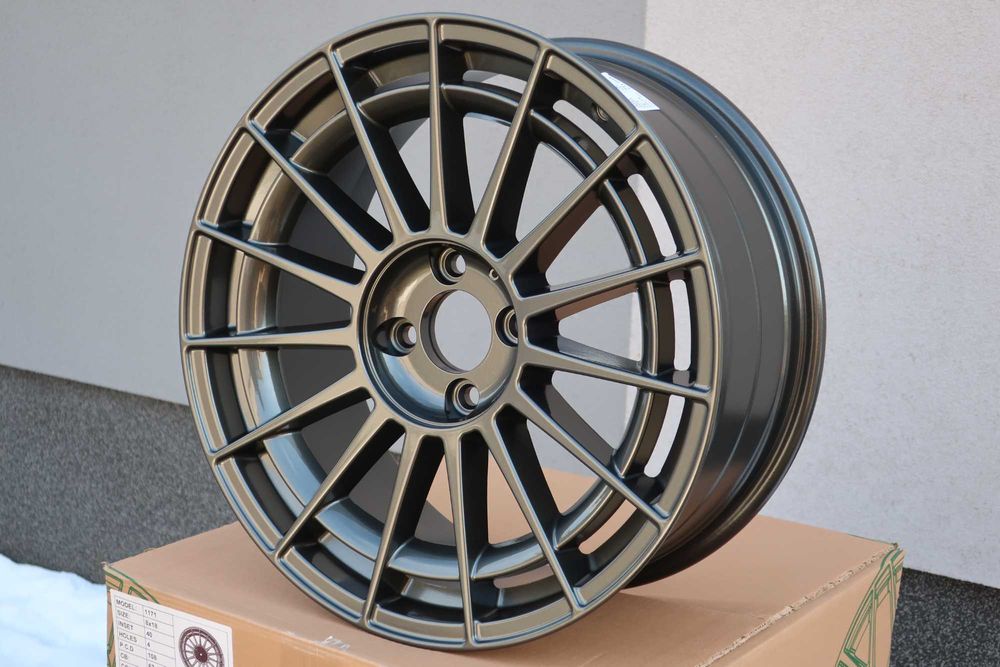alu felgi 18 5x100 OZ STYLE CENTRAL LOCK audi a1 a3 8l tt 8n skoda octavia 1 toyota prius celica subaru impreza seat ibiza arona vw polo t-cross