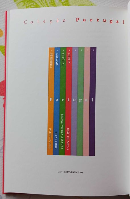 Setúbal - Bruno Vieira Amaral; e Lisboa - João de Melo; AUTOGRAFADOS