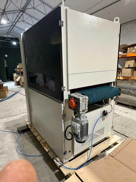 NOWA Gratownica szlifierka szerokotaśmowa stali po cięciu plazmą laser