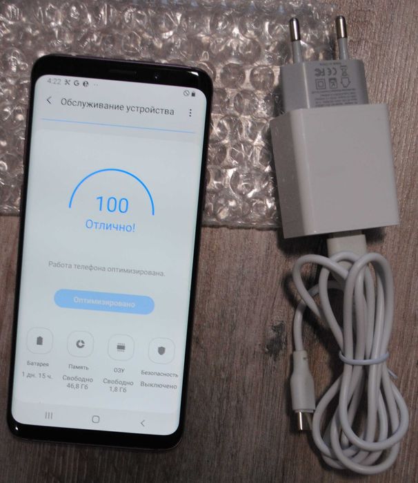 Телефон, смартфон Samsung Galaxy S9 SCV38 4/64 GB 2 Sim новий .