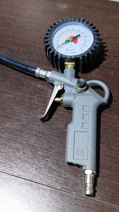 Pistola de Enchimento com Manómetro: Pressão Certa, Segurança Máxima