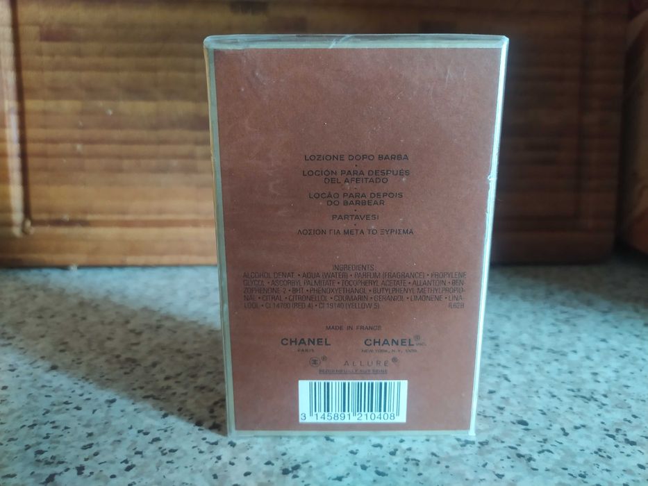 Perfumy Chanel Allure  50 ml after shave