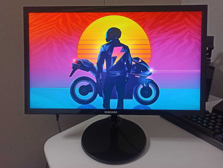 Монитор 22" Samsung S22F350 Slim Full HD HDMI (2020 год) + Кабель