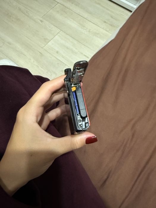 Nikon Coolpix S80 Red HD Digital Camera OLED Monitor Touchscreen