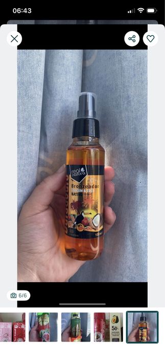Produtos de beleza