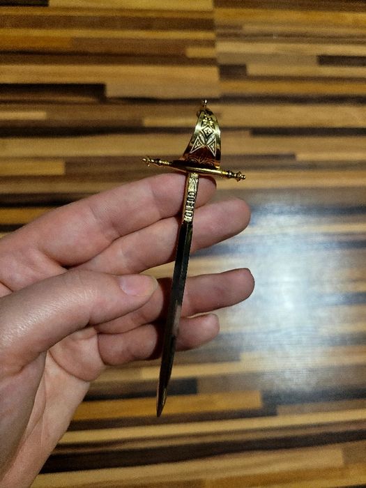 stary NÓŻ do listów Szabla TOLEDO