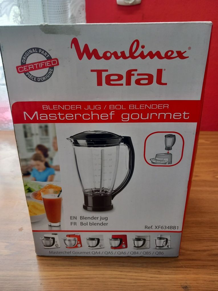 Blender robot Moulinex MasterChef Gourmet QA4, QA5, QA6, QB4,  QB5, QB6