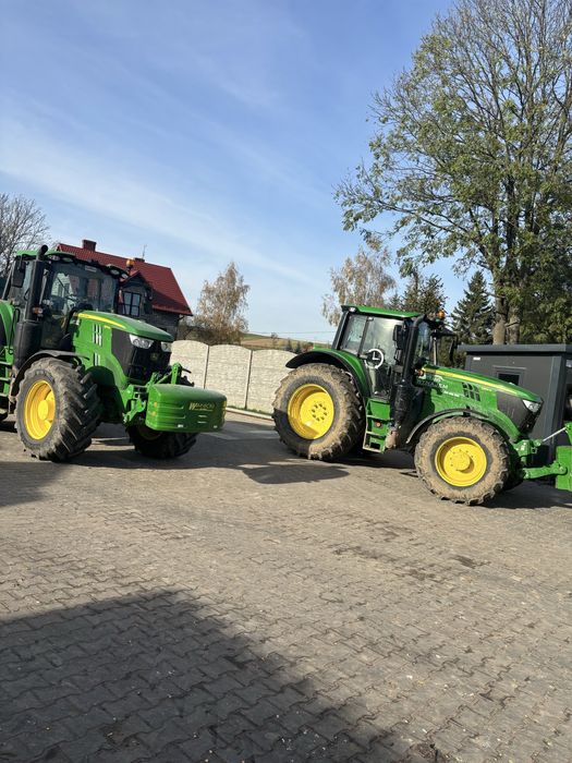 Wynajem ciągnika rolniczego John Deere Ładowarek teleskopowych