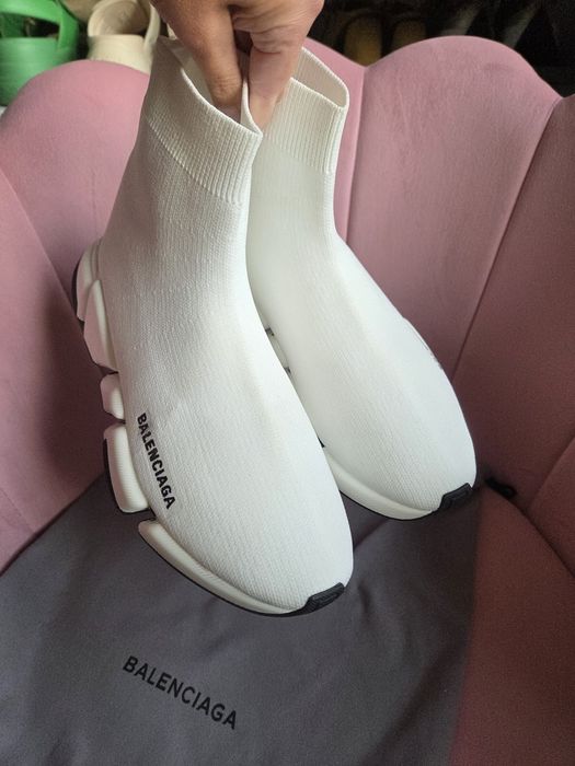 Buty Balenciaga Speed trainer white