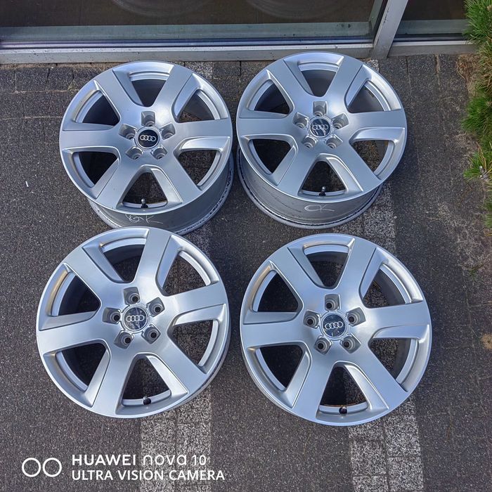 17" Audi ORYGINALNE A6 A4 B8 B9 A5 A7 A8 Q3 Q2 VW Passat Tiguan Sharan Golf V VIII T-Rock Caddy Touran Seat Atecca Skoda Karoq  KodiaQ NR104 4G0601025