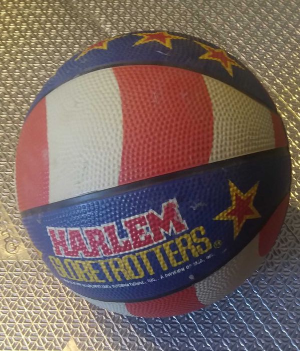 Bola de Basquetebol Harlem Globetrotters Vintage, Mini