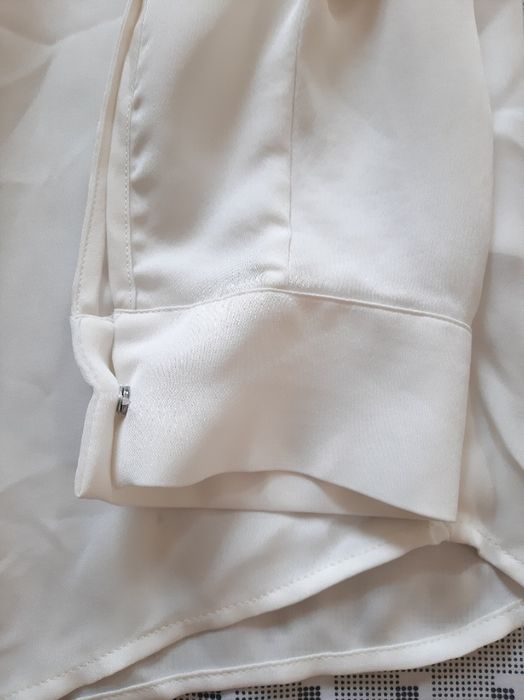 Блузка с длинным рукавом из чистого шёлка Samsoe. ДАНІЯ