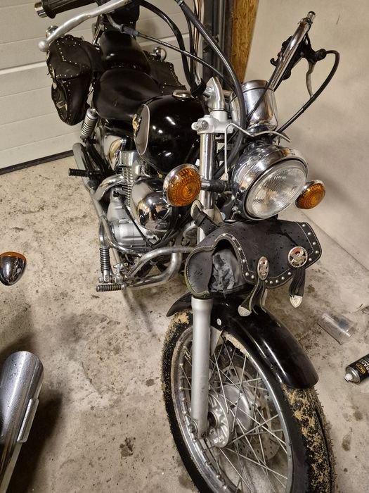 Yamaha virago 125 mocno doposażony