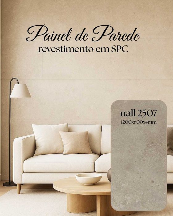 Painel Parede - SPC - Imitação Azulejo e Pedra