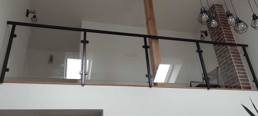 Balustrady szklane lub metalowe dla twojego Domu