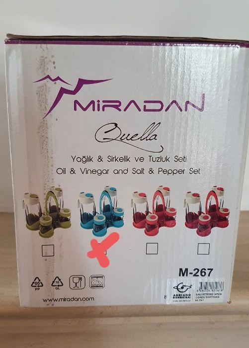 Galheteiro Miradan NOVO