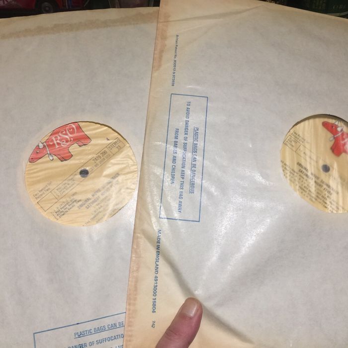 Vinil Duplo: Saturday Night Fever original sound track 1977