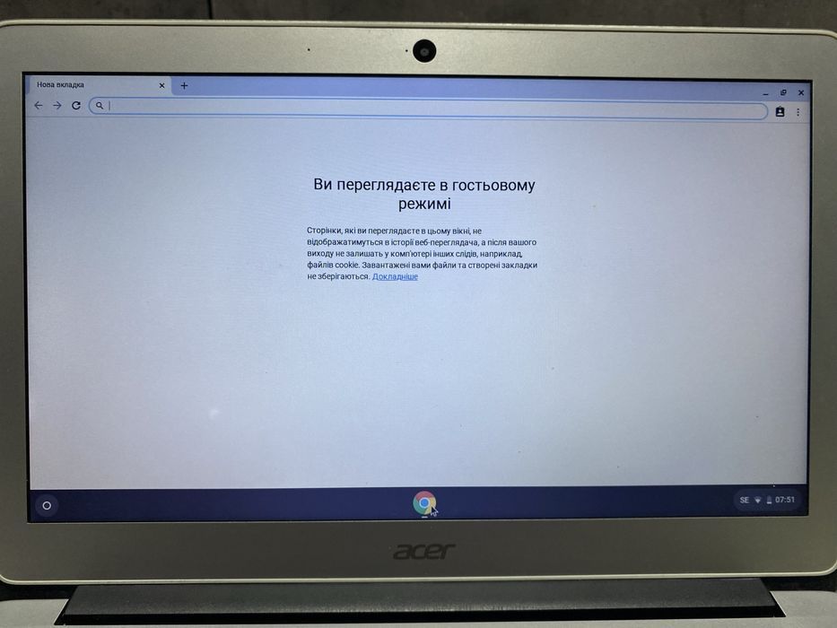 ChromeBook Acer CB3-431 14" 4/16GB SSD! N2821