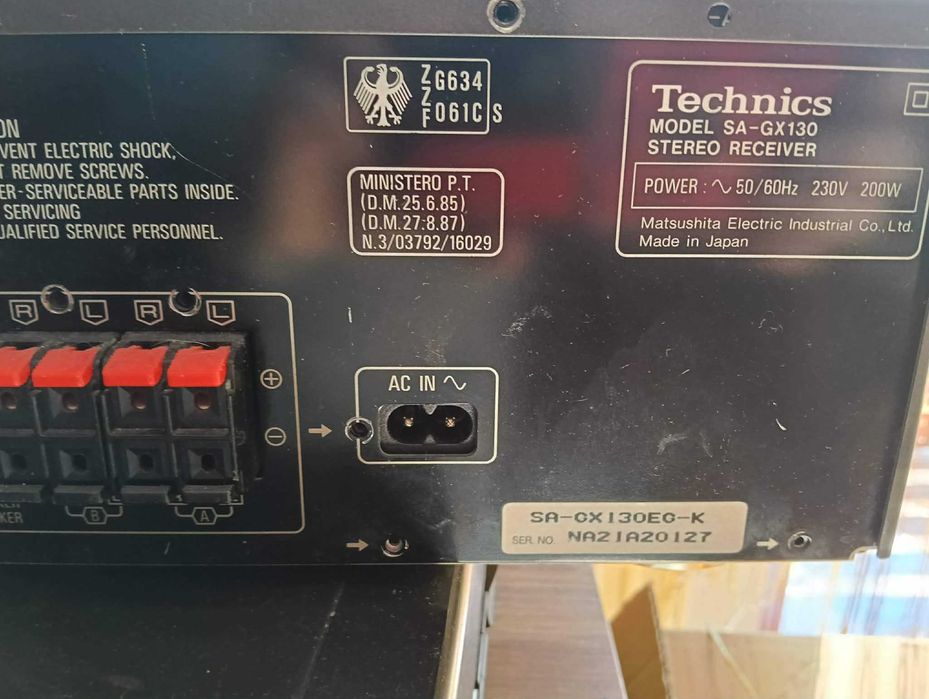 Technics sa-gx130 uszkodzony