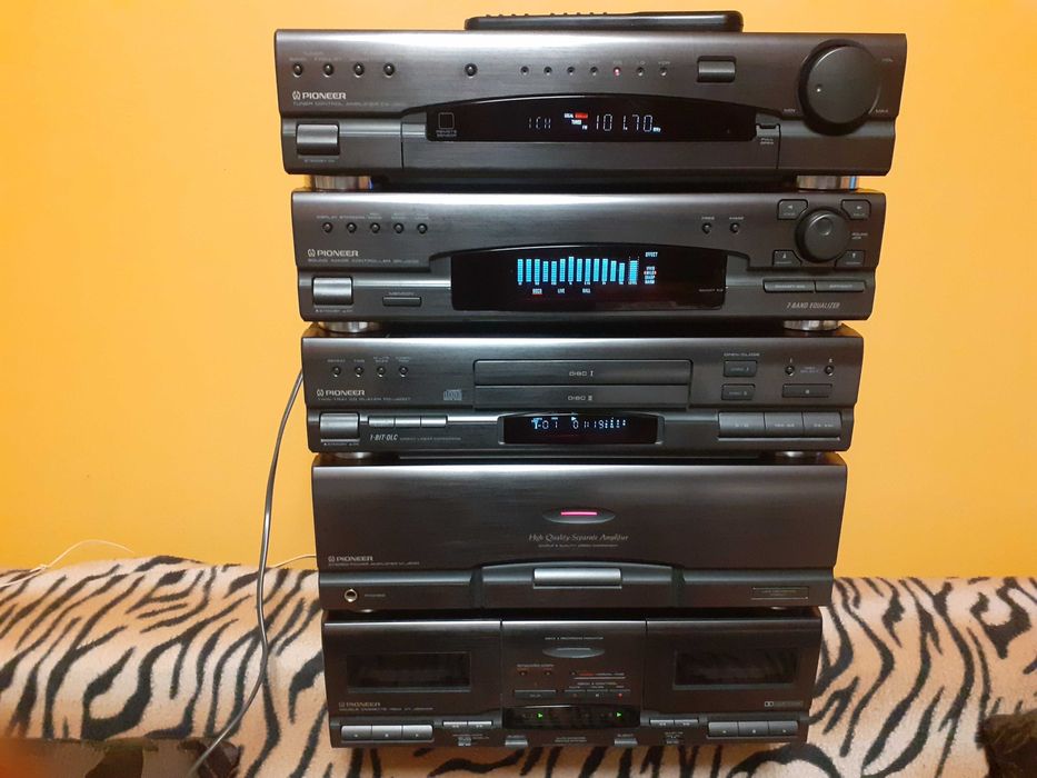 Wieża Hi-Fi Pioneer pilot + Bluetooth