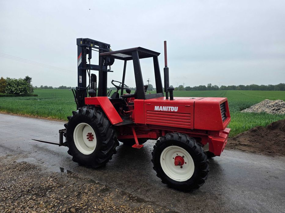 Terenowy wózek widłowy Manitou  wys. podnoszenia 580 cm