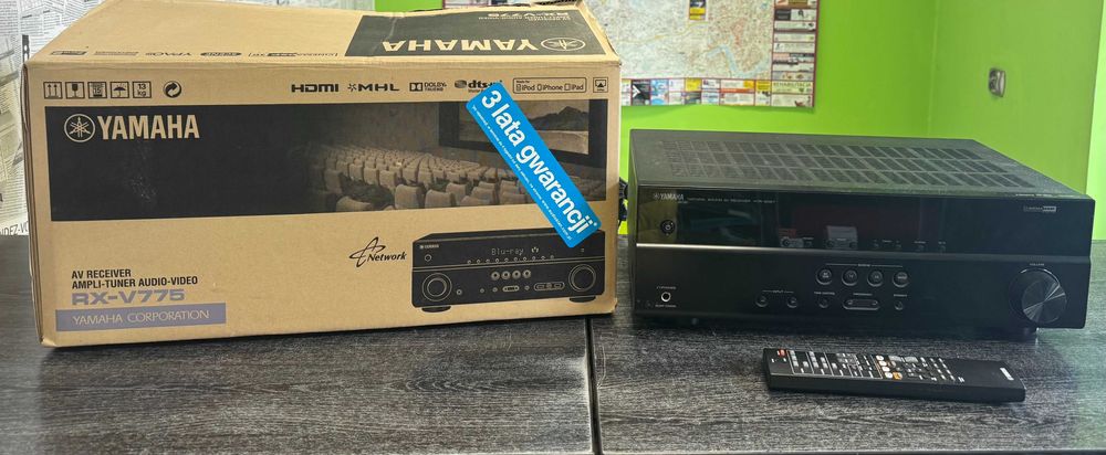 Amplituner YAMAHA HTR-2067 + Pilot