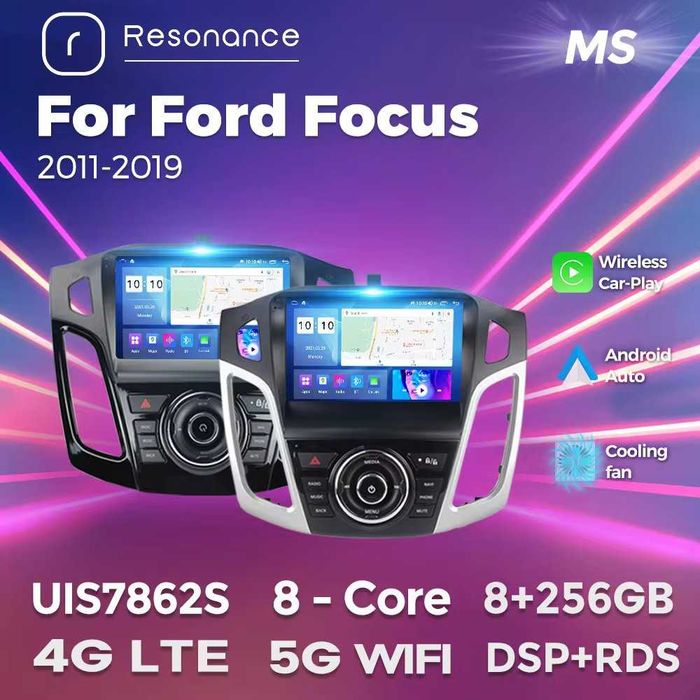 Штатна магнітола Ford Focus android GPS навігація форд фокус