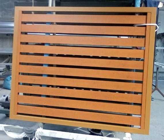 Furtka 150x90cm oc+ral Ogrodzenia Premium drewnopodobne